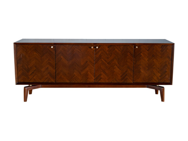 4 door solid teak sideboard