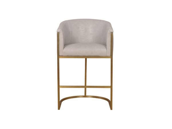 Lenox Aluminium Golden Bar Stool