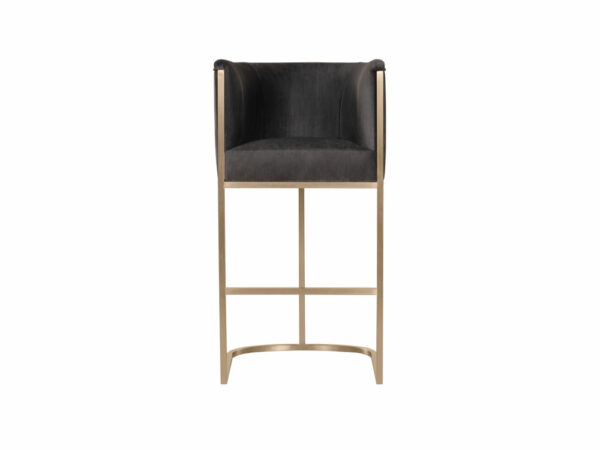Lenox Bar Stool Dark Stained