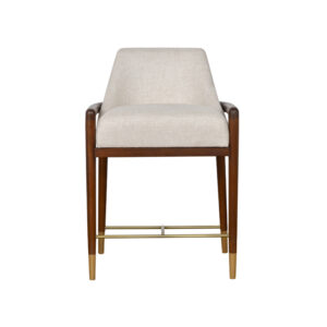Natural Teak Wood Bar Stools